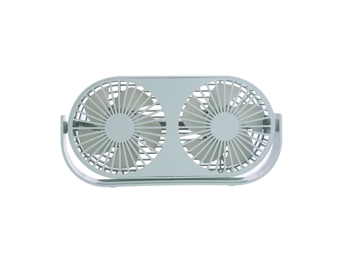 Ventilador De Mesa Verde Portátil*