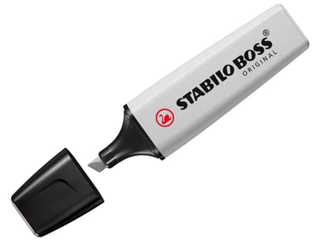 Marcador STABILO boss 70 pastel - cor cinza empoeirado pastel (1 unidade)