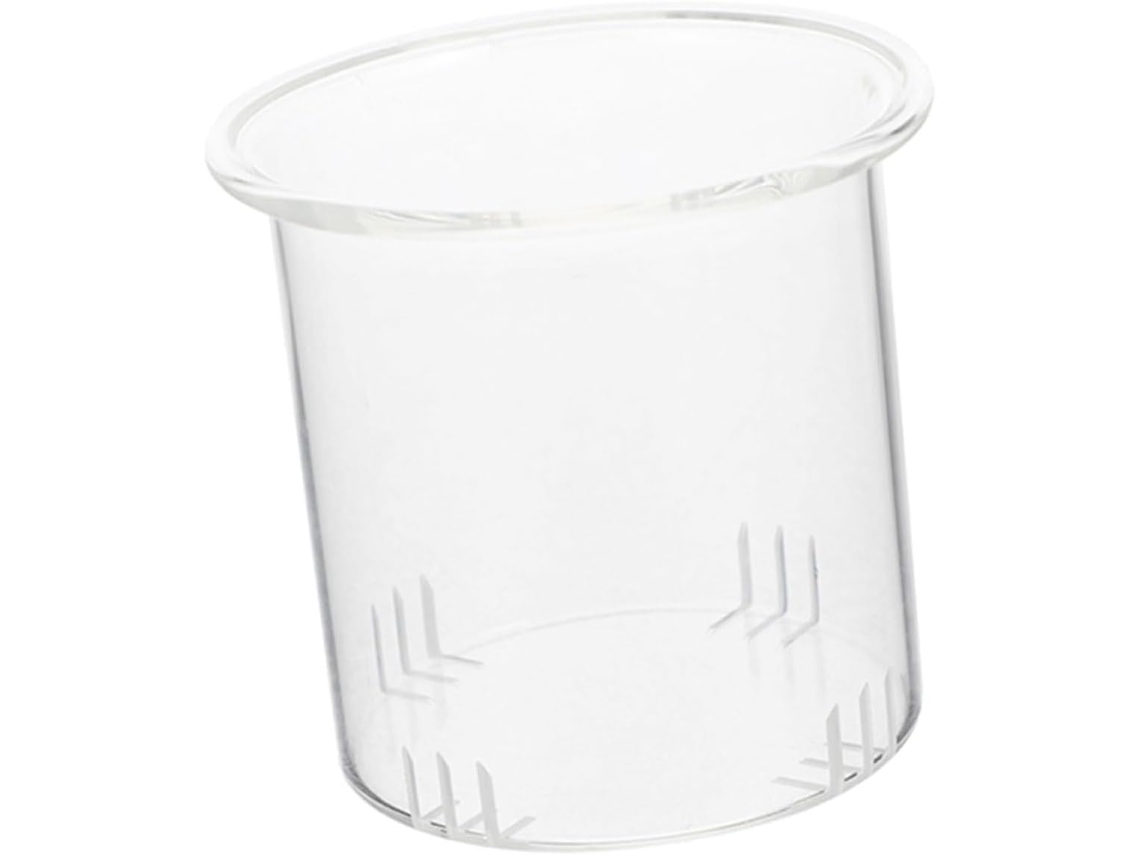 Filtro De Té De Vidrio Duradero Y Extraíble Para Hojas Sueltas Con Acceso Para Filtro Fino.