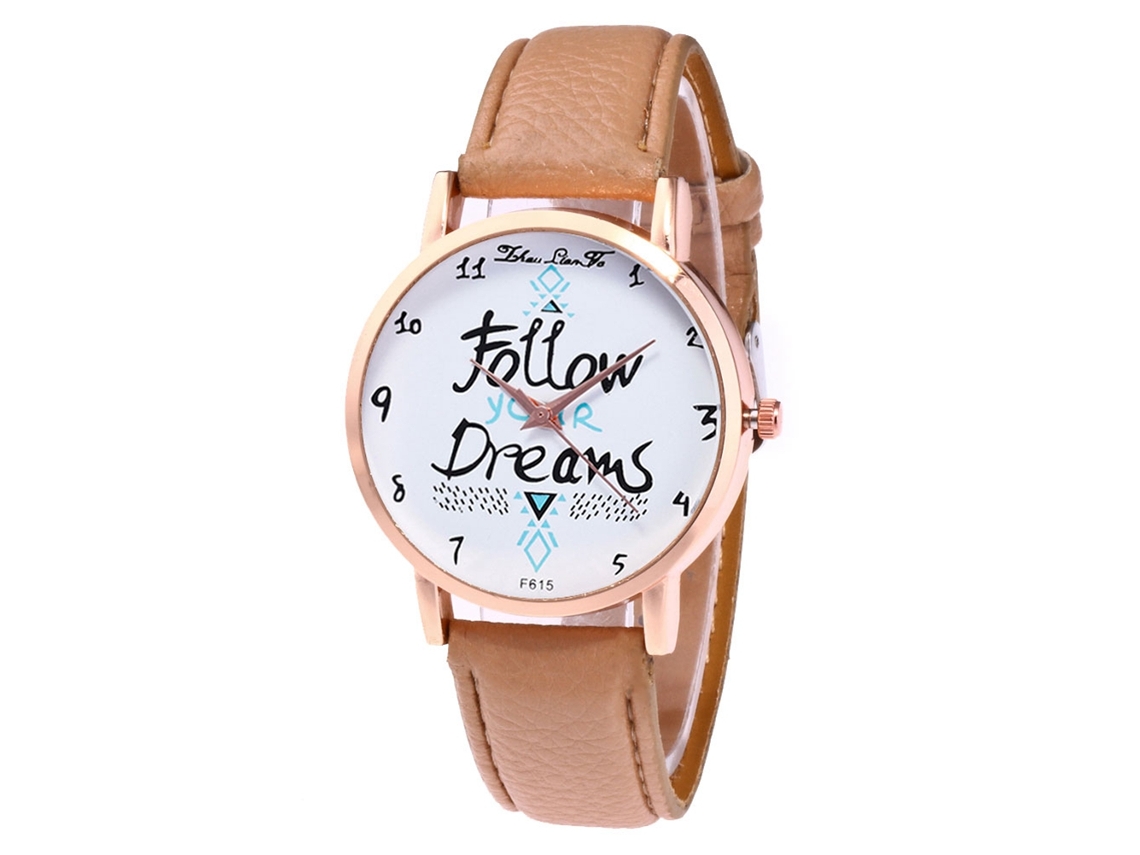 Reloj De Cuarzo Analógico Para Hombre Zhoulianfa Con Correa De Pu Clásico (beige)