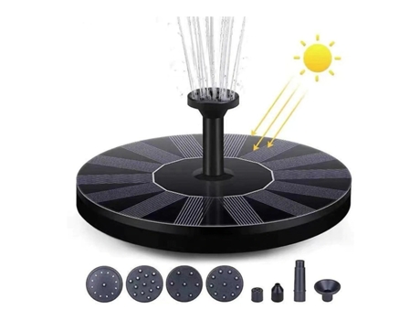 Fuente Solar Redonda 16CM - Accesorios para Piscinas ZMDECQNA