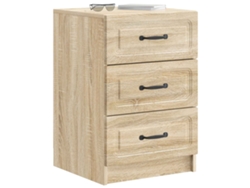 Maison Exclusive - Armario De Noche Con Cajón Roble Sonoma 43 X 41 X 63,5 Cm