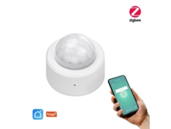 Veloriskku-sensor De Movimento Zigbee Com Alarme Pir 5m 120°, Controle App, Segurança Residencial, Monitoramento Em Tempo Real