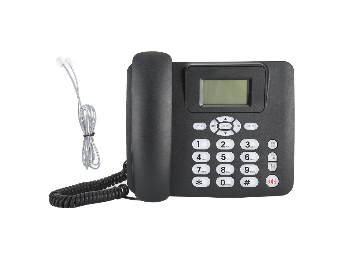 Teléfono fijo de oficina (llamadas manos libres sin batería)