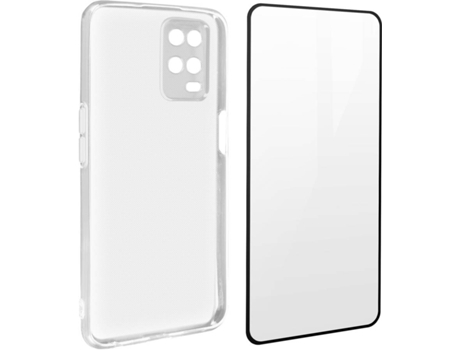 Carcasa Oppo A54 5G AVIZAR PACK-360-BK-A54 Protección 360° Negro