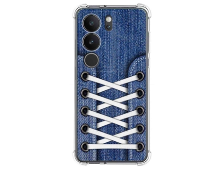 Funda Silicona Antigolpes para Vivo V29 5G diseño Zapatillas 01 Dibujos