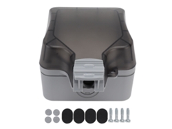 Caja/enchufe Para Interruptor De Montaje En Superficie Exterior Con Clasificación Ip66 A Prueba De Agua, Resistente Al Polvo Y A Las Salpicaduras.