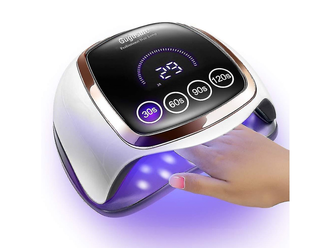 Lámpara de Uñas Led UV SZSMART G217-019 Pantalla LCD (168 W)