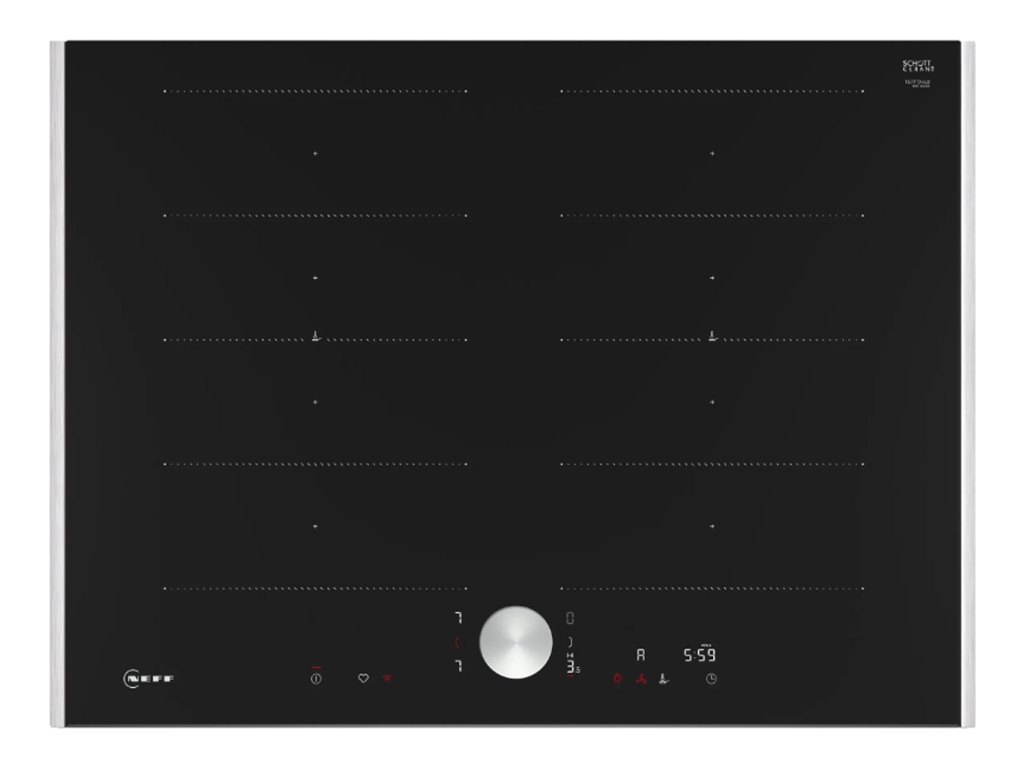 Placa de Induccíon NEFF T67TTX4LO Hobs (Eléctrica - 70 cm - Negro)