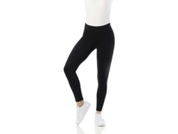 Calça de Montar com Assento de Silicone Brigitte Preto 46Equitheme