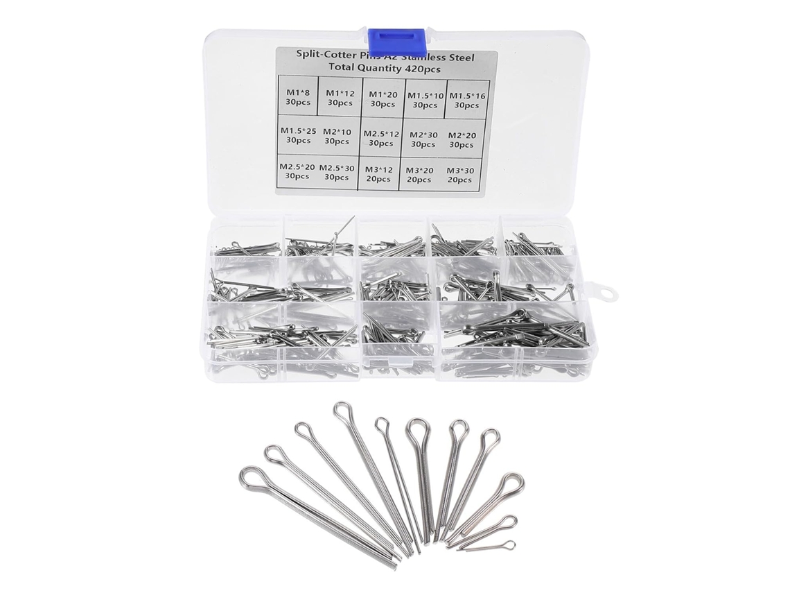 Kit De Acero Inoxidable 420 304, M1 M3, Pasadores Partidos En Tamaños