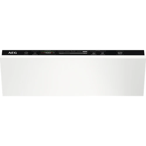 Lavavajillas Integrable AEG FSE62417P (9 cubiertos - 45 cm - Panel Negro)