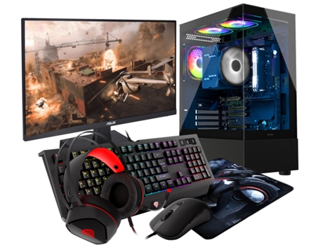 VIST Kit Gaming Ryzen 7 5700G Ram 32Gb Rx Vega Ssd 2Tb M.2 Lcd 24 W11