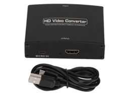 Convertidor Ypbpr A Hd: Interfaz Multimedia Ajustable Y Práctica Para Vídeo Full Hd 1080p.