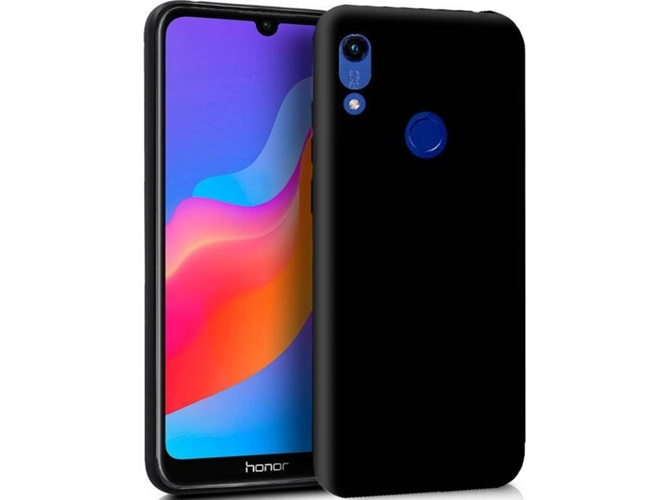 Carcasa Huawei Y6 2019, Honor 8A COOL Silicona Negro