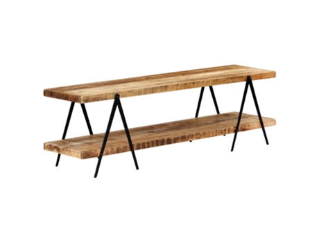 Mueble para la televisión VIDAXL Marrón Madera (160x40x50 cm )