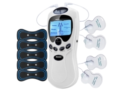 Masajeador Eléctrico De Acupuntura, 8 Modos, Pantalla Lcd Digital, Kit De Terapia Ems