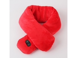 Bufanda Inteligente Eléctrica Con Aislamiento Térmico, Unisex, Roja.