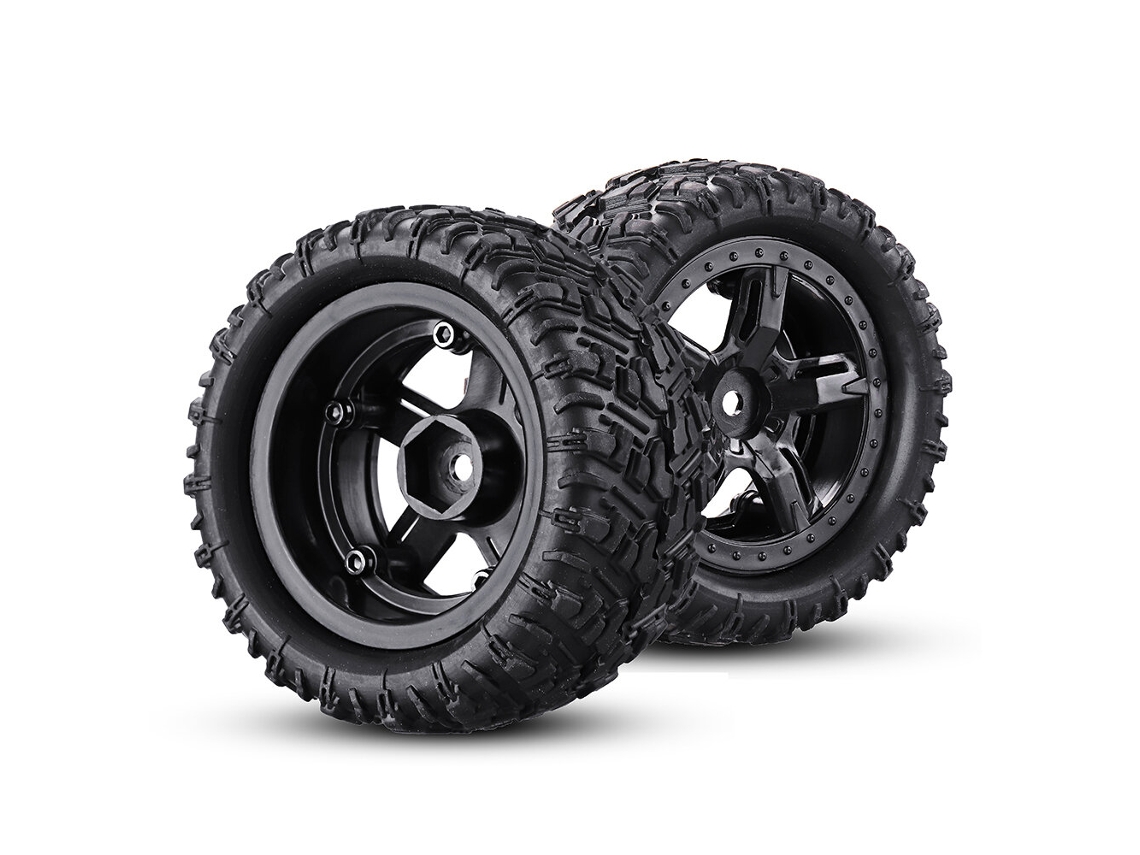 Neumáticos Goma Remo P6973 Coches Rc Compatibles Modelos 1621/1625/1631/1635/1651/1655 Wltoys 144001/124018/124019 Sg 1601 Hbx 16889
