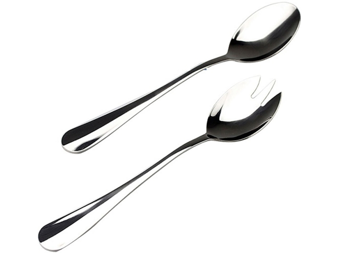 Set de Cubiertos Magefesa Paris Tenedor de Salada y Cuchara 2 piezas