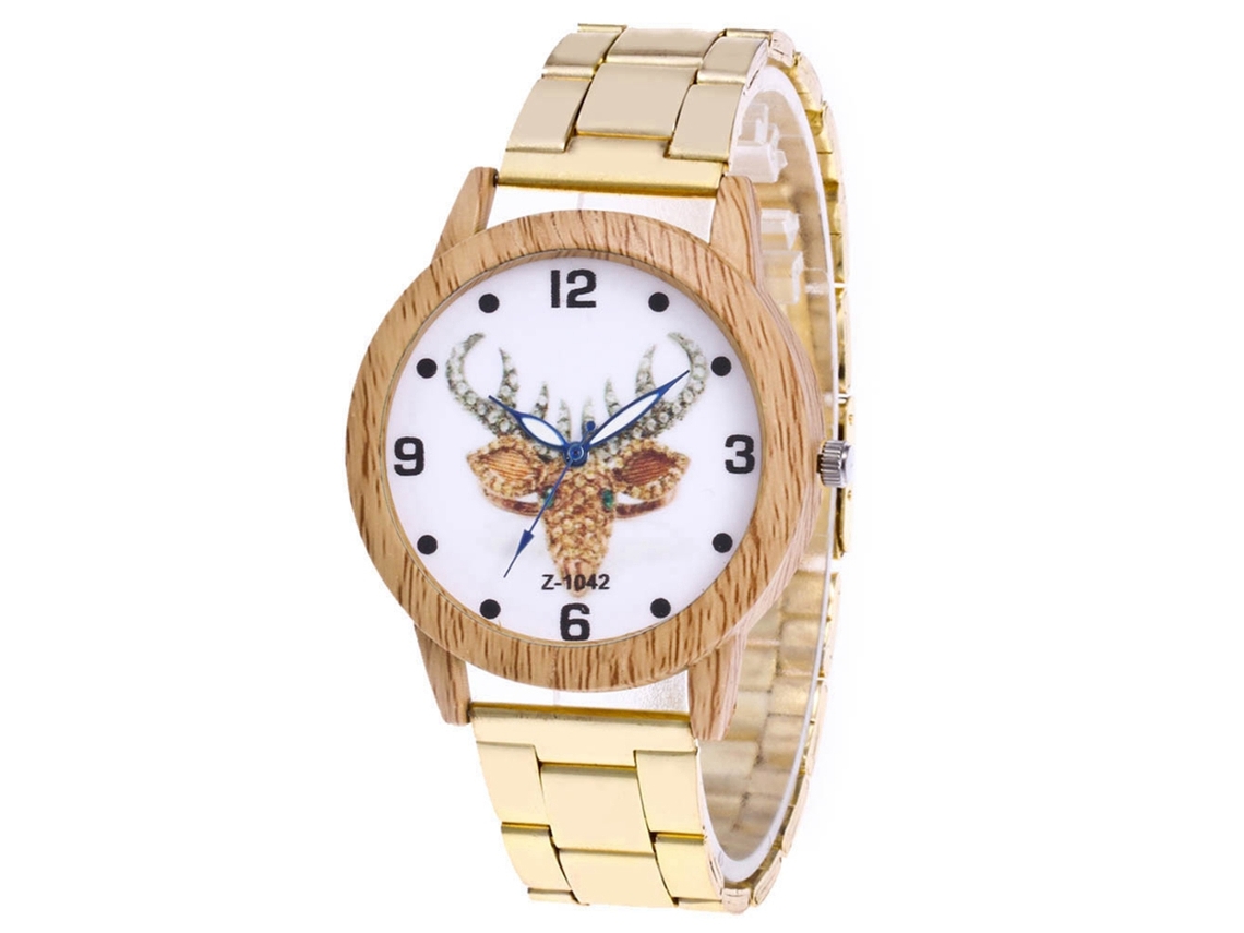 Reloj De Pulsera Redondo De Cuarzo Zhoulianfa Con Diamantes De Imitación, Brazalete De Acero Inoxidable, Estilo Casual.
