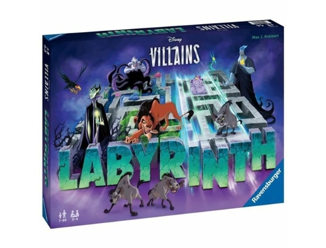 Juego de Mesa RAVENSBURGER Disney villains labyrinth (Edad Mínima Recomendada: 3 años)
