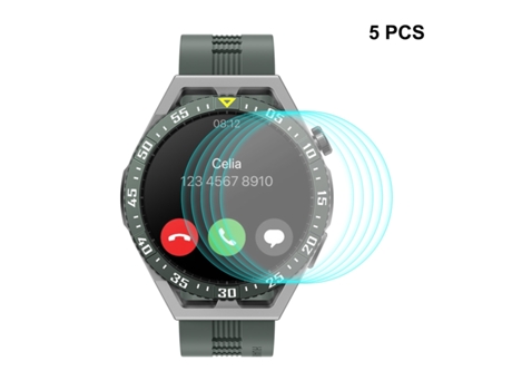 5 piezas para HUAWEI WATCH GT 3 SE ENKAY Hat-Prince 0,2mm 9H Protector de pantalla de vidrio templado película para reloj