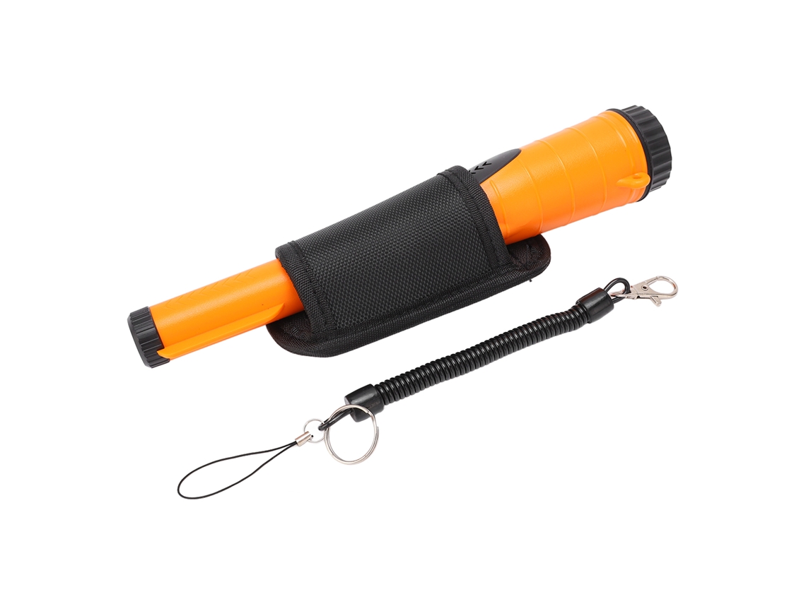 Detector De Metal Portátil De Alta Sensibilidad Impermeable Naranja