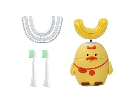 Cepillo de dientes eléctrico en forma de U para niños, cepillo de dientes sónico para niños, estilo de dibujos animados 5