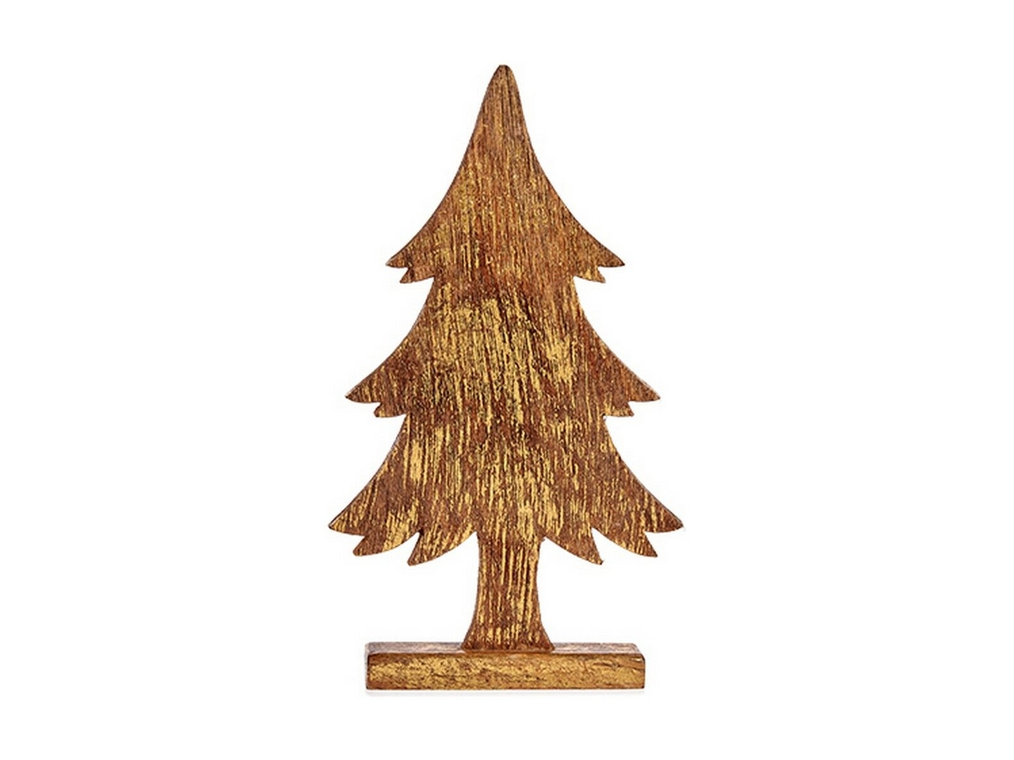 Árbol de Navidad Dourado Madeira 5 X 39 X 22 cm