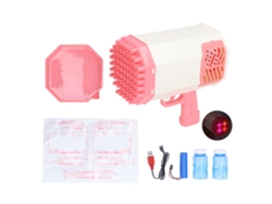 Yncm-máquina De Burbujas 69 Agujeros Con Luz, Soplador De Burbujas Juguete, Creadora De Burbujas