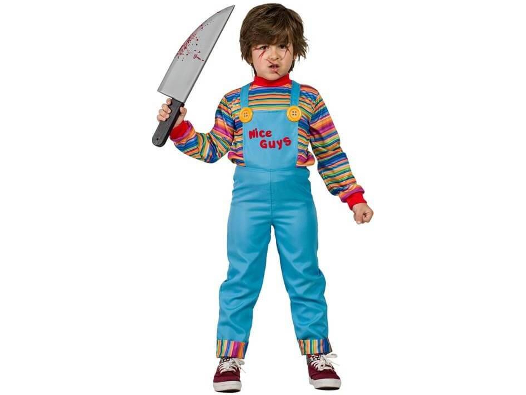 Disfraz de Niño DISFRAZZES Muñeco Diabólico (Talla: 5 a 6 años)