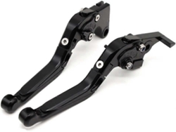 Manetas de freno y embrague plegables, extensibles y ajustables para Benelli TNT125 TMT135 2017-2022 (plata)
