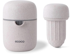 Exprimidor manual de frutas y limones para cocina, con recipiente, Rosewell (beige)