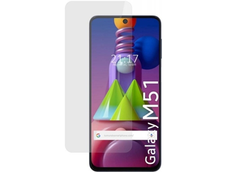 Protector de Pantalla Samsung Galaxy M51 TUMUNDOSMARTPHONE Transparente