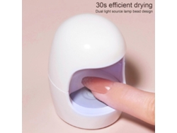 Lámpara LED portátil para uñas, minilámpara UV, secador de uñas LED, herramienta para manicura de gel Ly Ebike