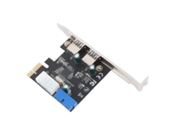 Tarjeta De Expansión Usb3.0 2 Puertos Pci‑e A Adaptador De Controlador Usb3.0 Tarjeta Pcie Usb