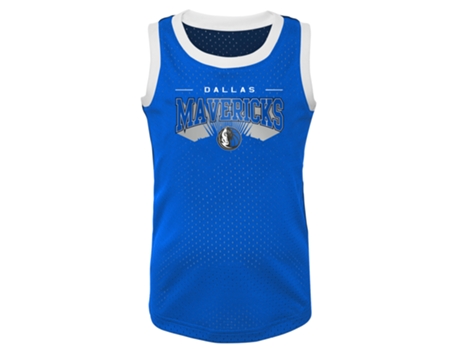 Camiseta para Niño OUTERSTUFF Ensemble Enfant Nba Dallas Mavericks Azul para Baloncesto (Talla:4 Años)