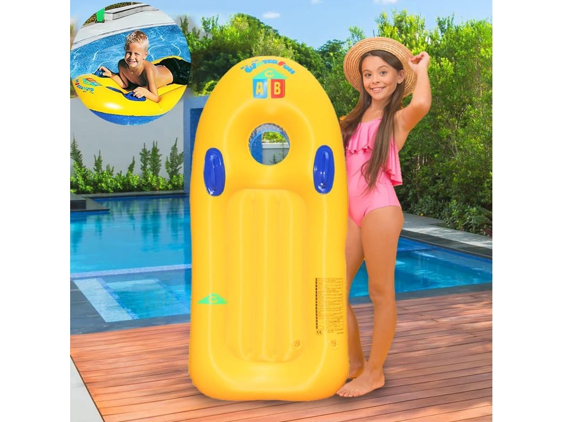 Tabla De Paddle Surf Hinchable Apta Para Niños, 116 X 52 Cm, Soporta Hasta 100 Kg. Digitallab