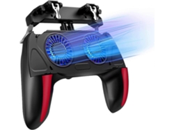 Mando para PUBG Mobile, joystick con doble ventilador y disipador de calor para gatillos L1R1. Hengjian