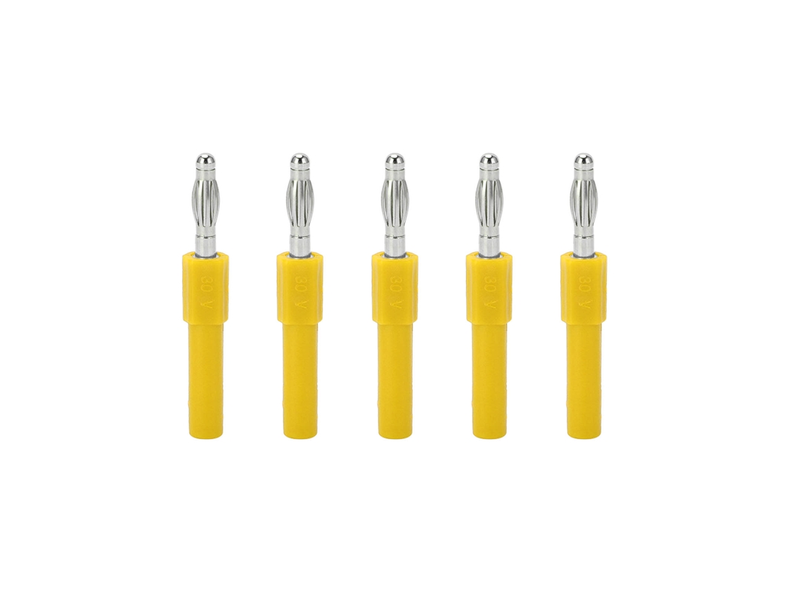 Adaptador De Enchufe Banana 4mm A 2mm, 5 Piezas, Alta Conductividad
