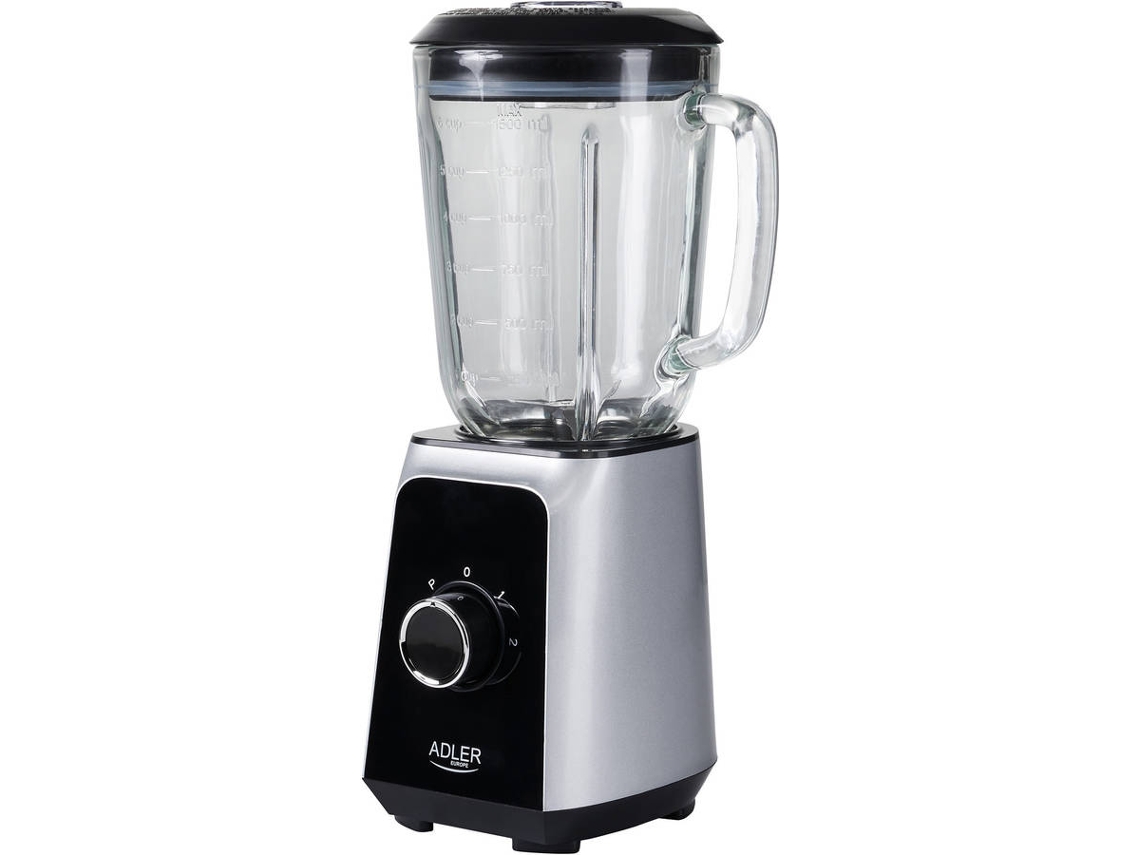 Batidora Vaso ADLER AD4076 (500 W - 1.5 L - Plateado)