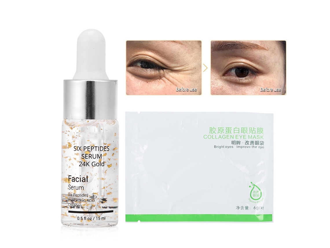 Parche hidratante antiarrugas para ojos