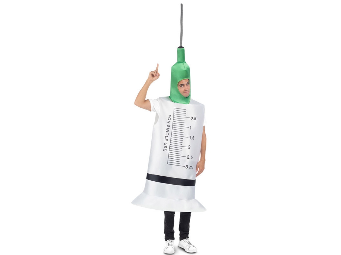 Disfraz Unisex MOM Seringa Gigante (Adulto Universal)