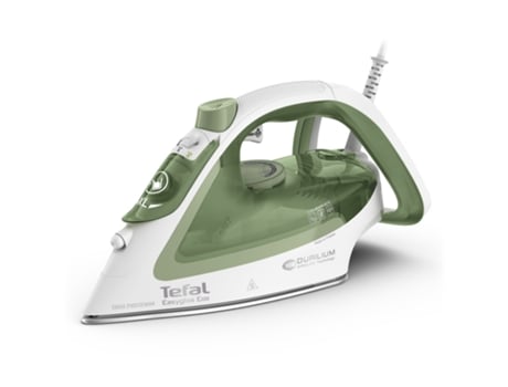TEFAL Easygliss Eco Fv5781E1 Plancha vapor seco y suela Durilium Airglide 2800 W Blanco Verde