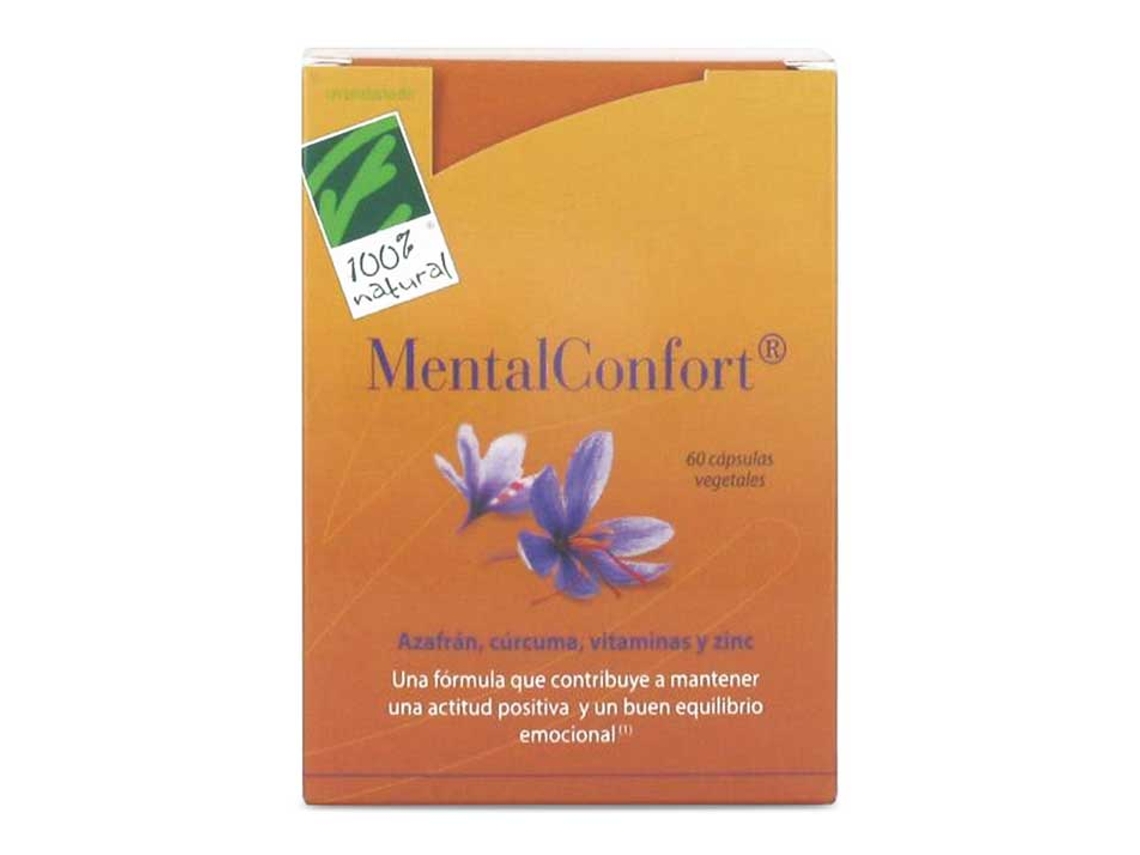 Suplemento Alimentar 100% NATURAL Mentalconfort 60 Vcap (90 Vcaps - Pomelo)