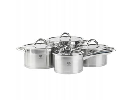 Conjunto de 3 ollas cacerola GRACE acero inoxidable KARL HAUSMANN