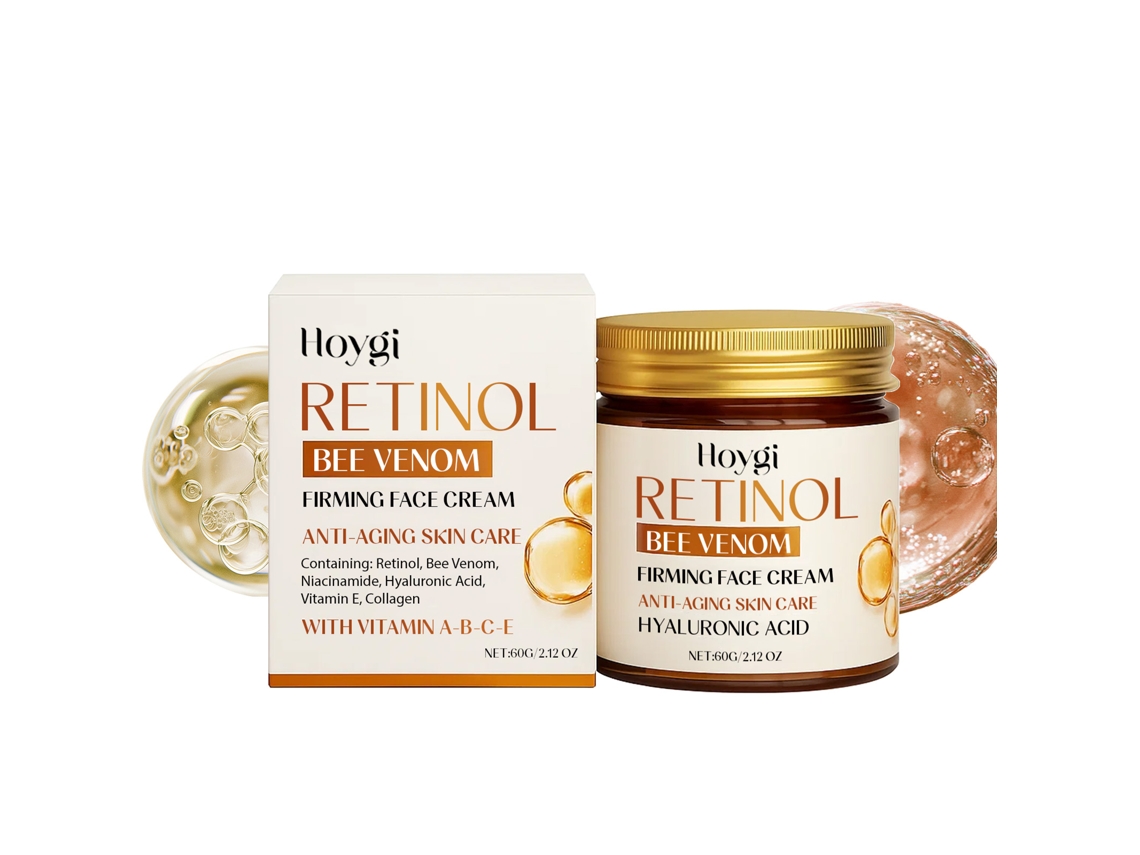 Crema de retinol para reafirmar la piel