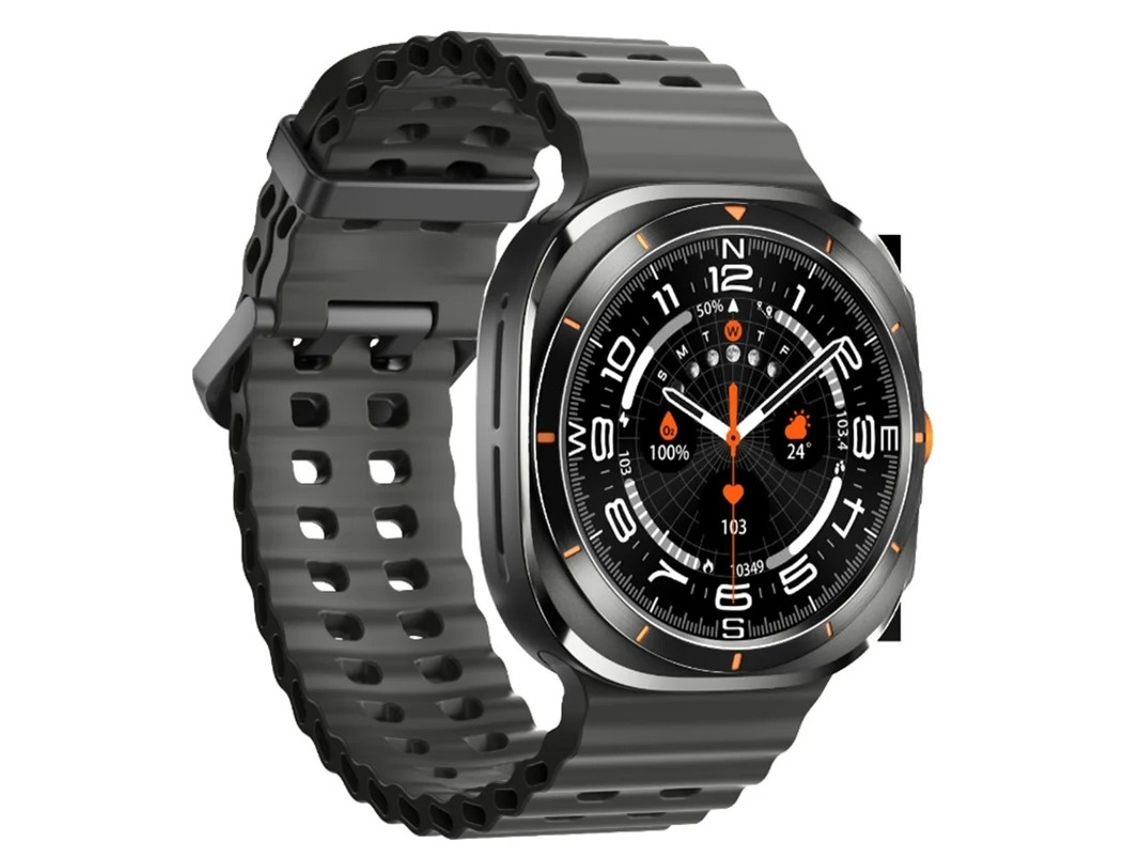 Reloj inteligente con llamadas Bluetooth, asistente de voz, clima, música, frecuencia cardíaca, presión arterial y modos multideporte, negro Bestvite