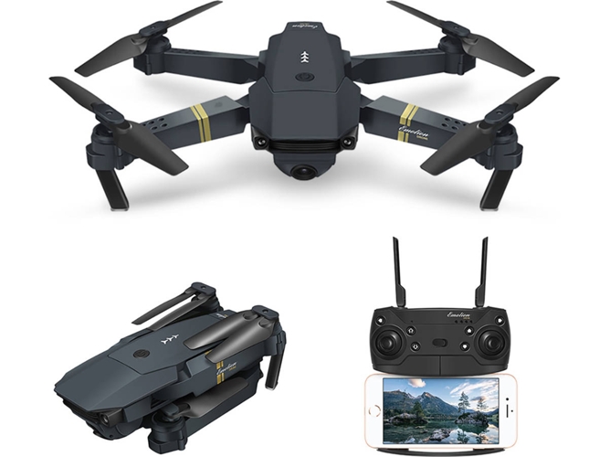 VPCOMERCIAL - Drone EACHINE E58 (HD - Autonomía: 8 min)